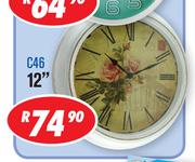 Wall Clocks C46-12"