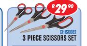 3 Piece Scissors Set CHIS0082
