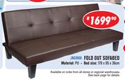 Fold Out Sofabed JNS3666