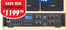 Dixon Digital Stereo Echo Mixing Amplifier K2260USB