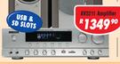 Dixon Digital Stereo Amplifier With AM/FM Tuner USB & SD Slots AV2211
