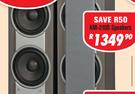Dixon 2x10" Hi-Fi Tower Speakers Pair KM-210D