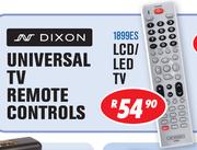 Dixon Universal LCD/LED TV Remote Control 1899ES