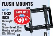 Flush Mounts 15-32" LED & LCD TV TVY132F