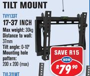 Tilt Mount 17-37" Wall Bracket TVY132T