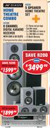Dixon 5 Speaker Home Theatre Set KM300