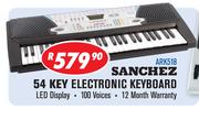 Sanchez 54 Key Electronic Keyboard ARK518