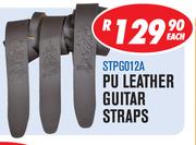 PU Leather Guitar Straps STPG012A-Each