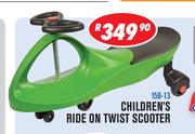 Children's Ride On Twist Scooter 158-13