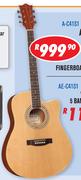 Sanchez 41 Inch Acoustic Guitar With Built In 5 Band Equaliser AE-C41S1