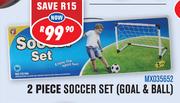 2 Piece Soccer Set(Goal & Ball)MX035652