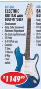 Sanchez Electric Guitar With Built In Tuner SZE-SSS