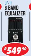 Joyo Effects Pedals 6 Band Equaliser JF-11