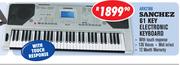 Sanchez 61 Key Electronic Keyboard ARK2188