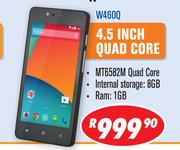 Dixon 4.5 Inch Quad Core 3G  4.4 KitKat Touch Smartphones W460Q