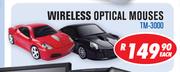 Dixon Wireless Optical Mouses TM-3000-Each
