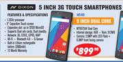 Dixon 5 Inch 3G Touch Smartphones W510D