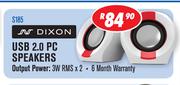 Dixon USB 2.0 PC Speakers S185