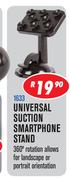 Universal Suction Smartphone Stand 1633