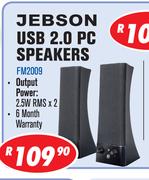 Jebson USB 2.0 PC Speakers FM2009