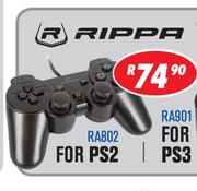 Rippa Wired Controllers For PS2 RA802