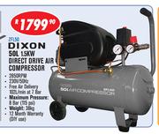 Dixon 50Ltr 1.5KW Direct Drive Air Compressor ZFL50