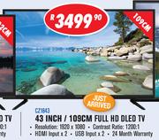 Dixon 43 Inch/109cm Full HD DLED TV CZ1843