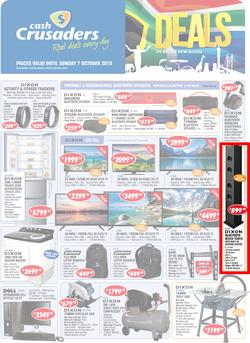 Cash Crusaders : September Promo (14 Sept - 7 Oct 2018), page 1