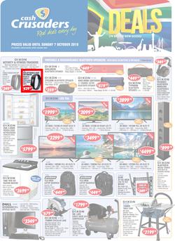 Cash Crusaders : September Promo (14 Sept - 7 Oct 2018), page 1