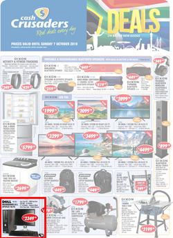 Cash Crusaders : September Promo (14 Sept - 7 Oct 2018), page 1