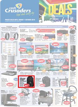 Cash Crusaders : September Promo (14 Sept - 7 Oct 2018), page 1