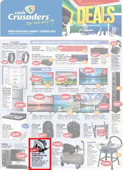 Cash Crusaders : September Promo (14 Sept - 7 Oct 2018), page 1