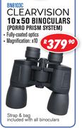 Clearvision 10 x 50 Binoculars Porro Prism System BN8103C