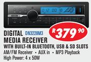 Dixon Digital Media Receiver With Built In Bluetooth, USB & SD Slots DN3228M3