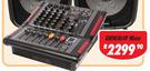 Dixon 4 Channel Powered Mixer With Bluetooth & USB Slot AMMINI4P