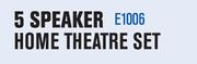 Dixon 5 Speaker Home Theatre Set E1006
