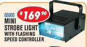 Mini Strobe Light With Flashing Speed Controller QS003