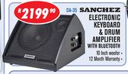 Sanchez Electronic Keyboard & Drum Amplifier With Bluetooth DA-35