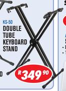 Double Tube Keyboard Stand KS-50