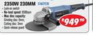 Dixon Angle Grinders 2350W 230mm S1MZP230