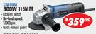 Dixon Angle Grinders 900W 115mm S1M-900W