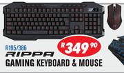 Rippa Gaming Keyboard & Mouse R195/386
