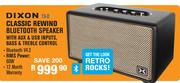 Dixon T3-D Classic Rewind Bluetooth Speaker 