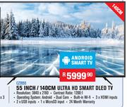 Android Smart TV 55"(140cm) Ultra HD Smart DLED TV CZ2055