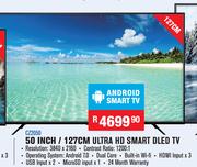 Android Smart TV 50"(127cm) Ultra HD Smart DLED TV CZ2050
