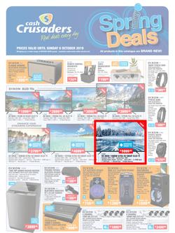 Cash Crusaders : Spring Deals (13 Sept - 6 Oct 2019), page 1