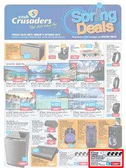 Cash Crusaders : Spring Deals (13 Sept - 6 Oct 2019), page 1