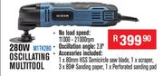 Dixon Oscillating Multitool 280W M1TK280