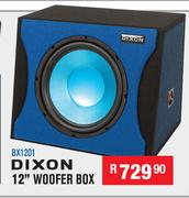 Dixon 12" Woofer Box BX1201