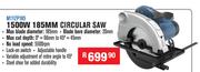 Dixon 1500W 185mm Circular Saw M1YZP185